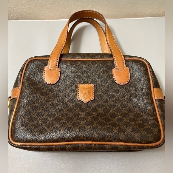 Vintage Celine Macadam Pattern Handbag. - Picture 15 of 15